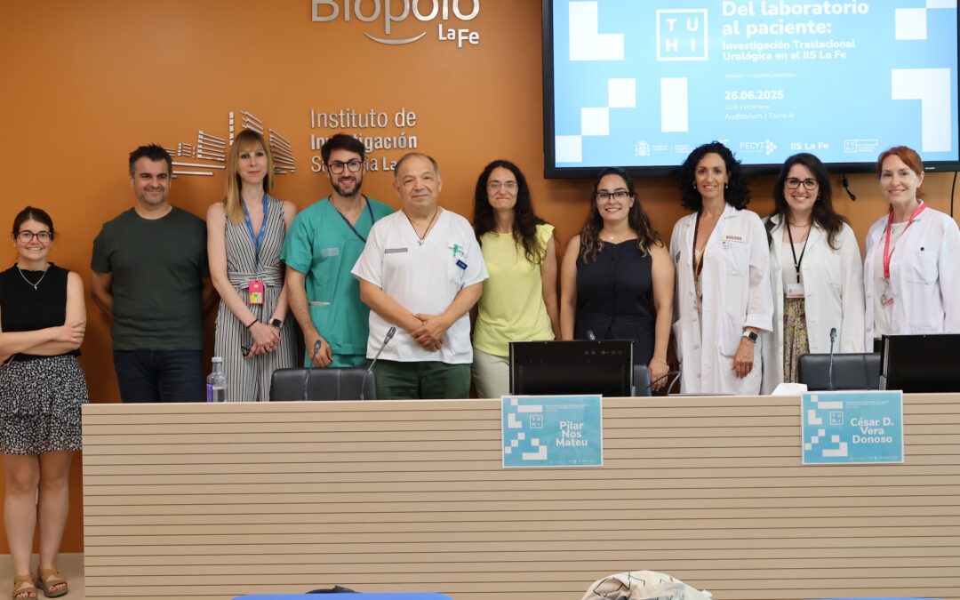 El I3M aporta al avance en urología durante jornada en el IIS La Fe