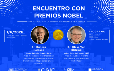 Los Premios Nobel Duncan Haldane y Klaus von Klitzing visitan nuestro Instituto